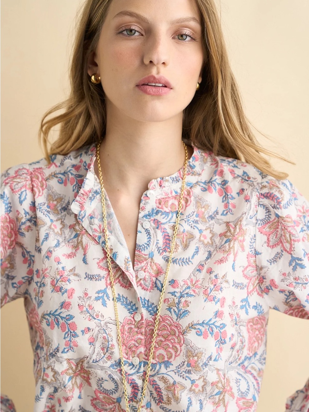 Sonmer Valentina Blouse Pink Light - Picture 2 of 4